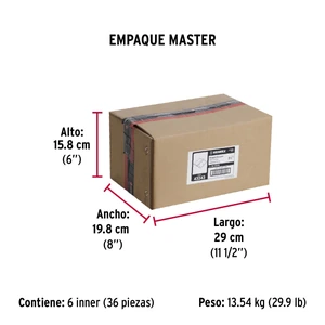 Hermex Bolsa c/2 bisagras cuadradas 3-1/2
