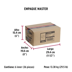 Bolsa c/2 bisagras cuadradas 3-1/2