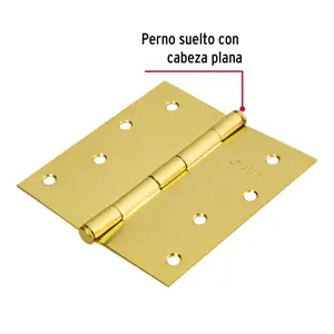 Bisagra cuadrada, 4