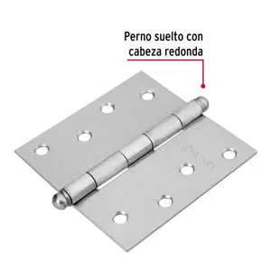 Bisagra cuadrada 4