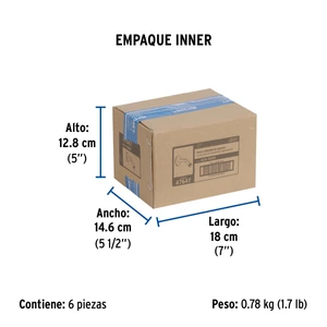 Foset Brazo corto con chapetón para regadera, negro mate, Aqua