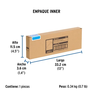Foset Brazo y chapetón de repuesto para regadera, 30 cm, Element