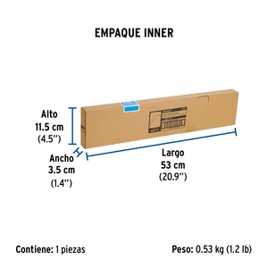 Foset Brazo y chapetón para regadera, 50 cm, cromado, Riviera