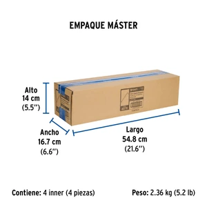 Foset Brazo y chapetón para regadera, 50 cm, satinado, Riviera
