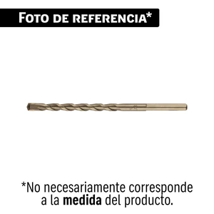 104683 / BCT-3/8X12-B Broca para concreto de 3/8 x 12' en blíster, TRUPER