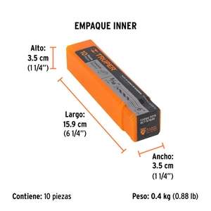 Broca para concreto de 5/16 x 6