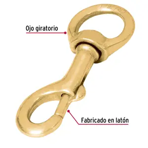 Bandola destorcedora de latón 1-1/4