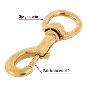 Bandola destorcedora de latón 3/4
