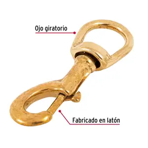 Bandola destorcedora de latón 5/8