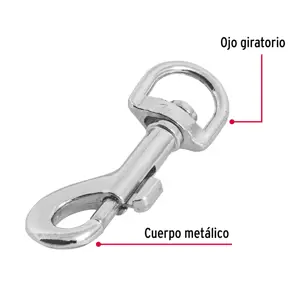 Bandola de zinc de 7/16