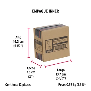 Bandola de zinc de 7/8