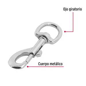 Bandola de zinc de 7/8