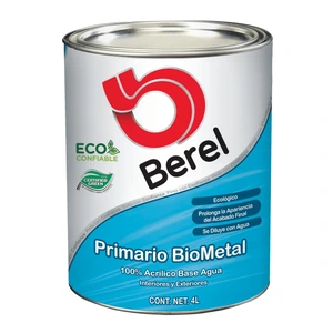 Primario Biometal - Acrílico - Semimate Galón 4 L