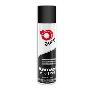 BEREL-1750-NEGRO / 1750-NEGRO Pintura para Vinyl y Piel en Aerosol Aerosol 0.43 L - Negro