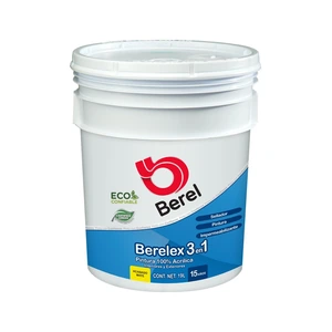 Berelex 3 en 1 - Acrílica - Mate Cubeta 19 L