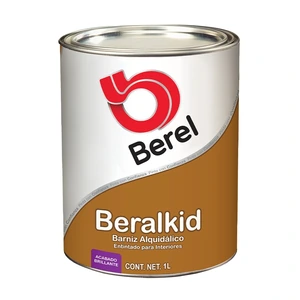 BEREL-252 / 252 Barniz Beralkid - Entintado - Brillante Litro 1 L