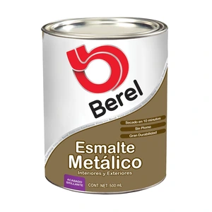 BEREL-379 / 379 Esmalte Metálico - Acrílico - Brillante Medio Litro 0.5 L