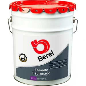 BEREL-734 / 734 Esmalte Estirenado - Brillante Cubeta 19 L