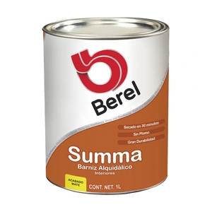 BEREL-859 / 859 Barniz Summa - Alquidálico - Mate Litro 1 L