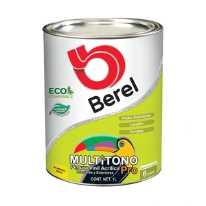 Multitono Pro - Vinil Acrílica - Mate Litro 1 L