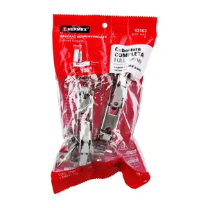 43163 / BIDI-165C Hermex Bolsa c/2 bisagras bidimensionales de 165°cobertura completa