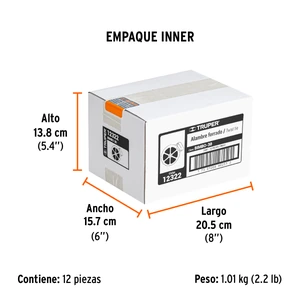 Carrete con 30 m de alambre forrado multiusos, Truper