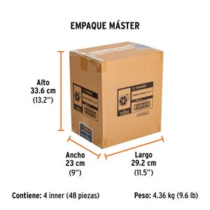 Carrete con 30 m de alambre forrado multiusos, Truper