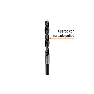Broca con punta centradora para madera 1/2