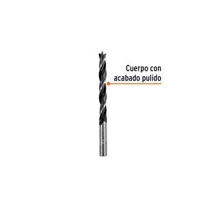 Broca con punta centradora para madera 5/16