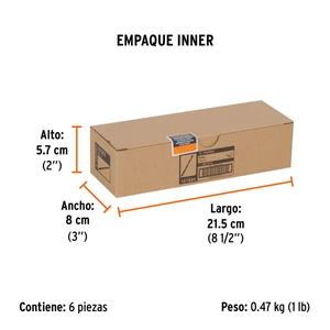 Broca con punta centradora para madera 7/16