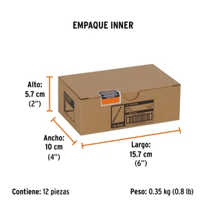 Broca con punta centradora para madera 9/32