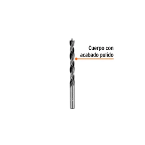 Broca con punta centradora para madera 9/32