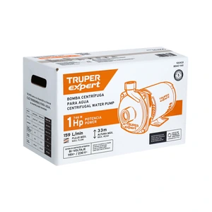 Bomba centrífuga para agua, 1 HP, TRUPER EXPERT