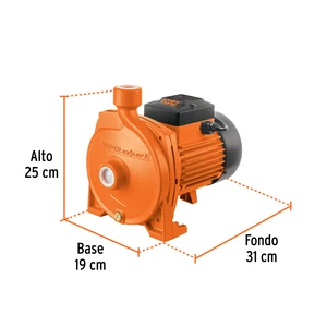 Bomba centrífuga para agua modelo europeo, 3/4 HP, Expert