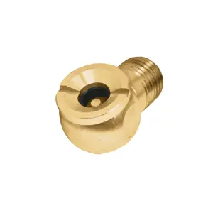 Cabeza infladora de llantas, macho, cuerda 1/4 NPT, Truper