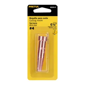 Boquilla para corte #4, Pretul