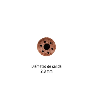 Boquilla para corte #5, Pretul