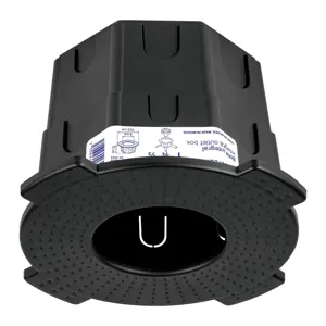 Bote integral de 12 cm, aro interno de 8 cm, Volteck