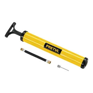 21695 / BOM-BAP Mini bomba manual para inflar balones, 14.5 PSI, Pretul