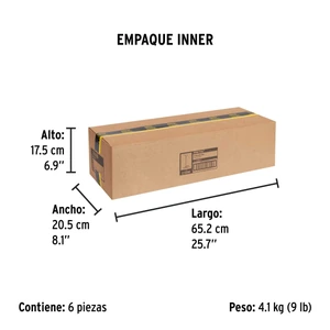 Bomba manual para inflar, 80 PSI, PRETUL