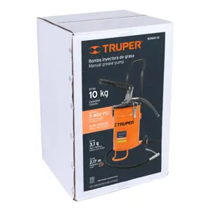 16867 / BOMIN-10 Bomba inyectora de grasa, 10 kg, Truper