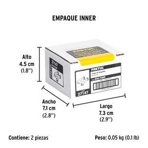 Juego de 2 boquillas para fumigador 16 y 20L, Pretul