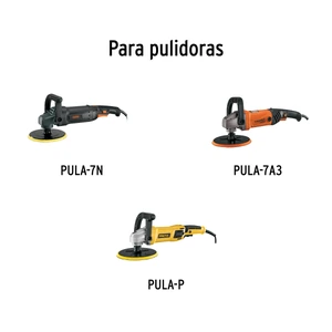 Borla p/pulir de lana de 7