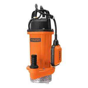 100169 / BOS-1/2LH Truper Bomba sumergible de hierro fundido para agua limpia 1/2 HP