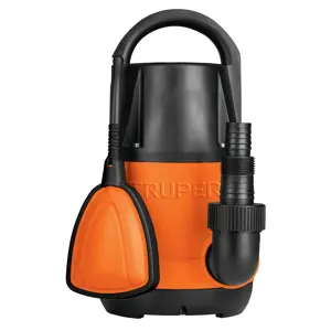 12600 / BOS-3/4LP Bomba sumergible plástica, 3/4 HP para agua limpia, Truper