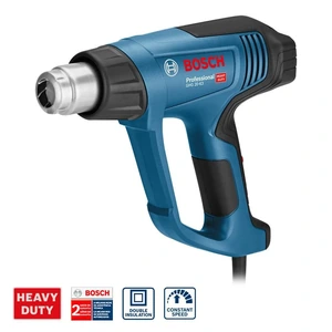 BOSCH-06012A62G0 / 06012A62G0 Pistola de calor Bosch GHG 20-63 1600W 127V con 5 boquillas