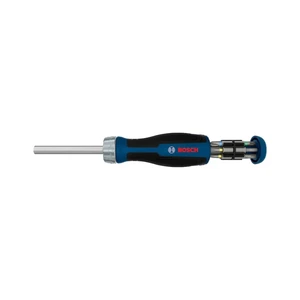 BOSCH-1600A039PK / 1600A039PK Atornillador de trinquete con cargador, 12 piezas de brocas Bosch 1600A039PK
