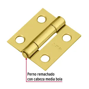 Bisagra rectangular 1