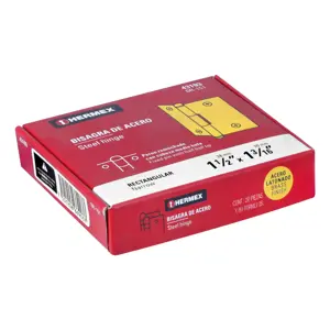Bisagra rectangular 1-1/2