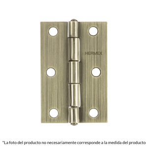 Bisagra rectangular 1-1/2
